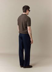 Collins Knitted Polo Yak