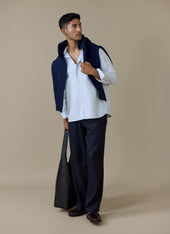 Paros Pearce Shirt | Cotton | Light Blue