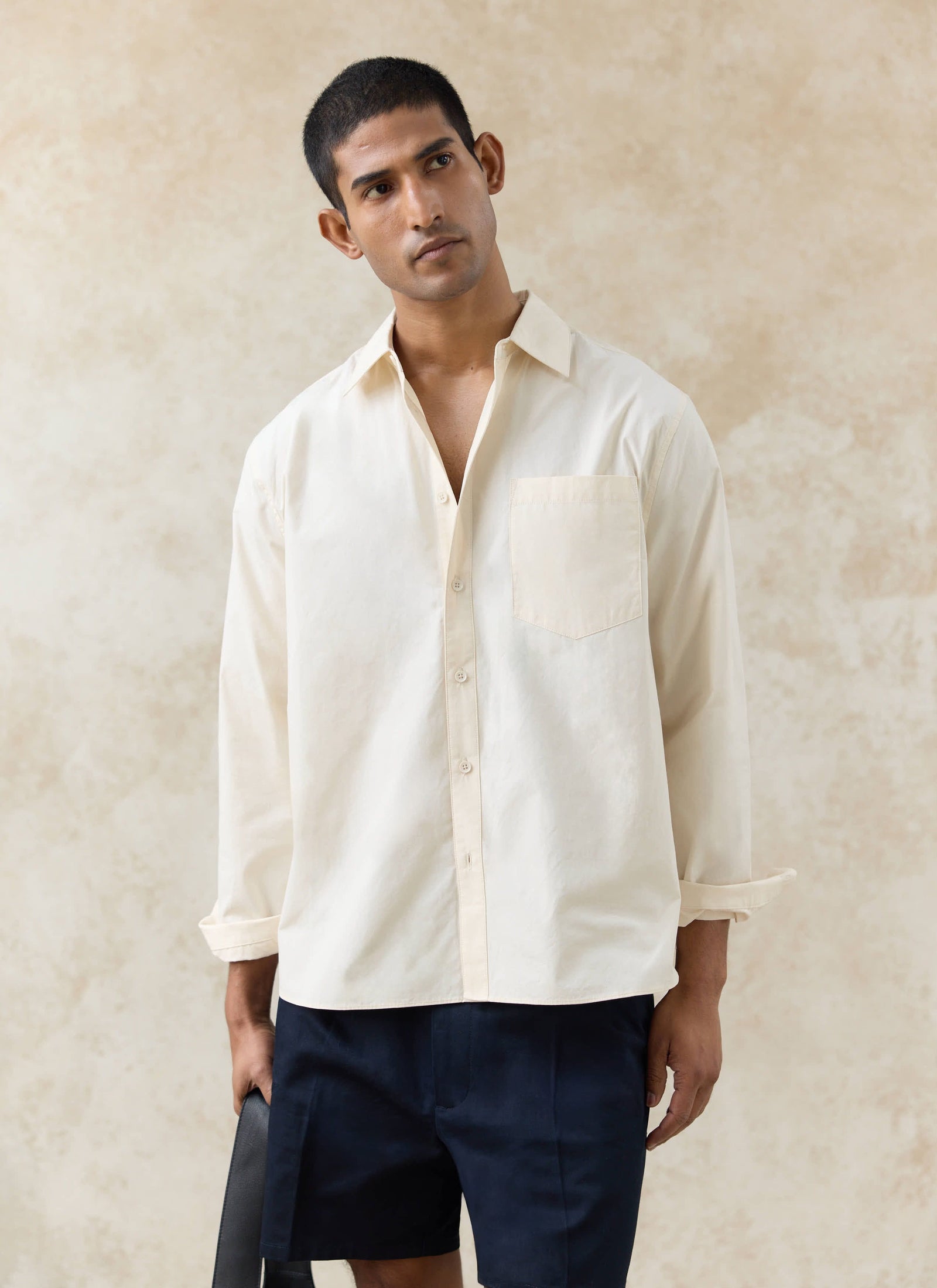 Dali Relaxed Poplin Shirt Cotton