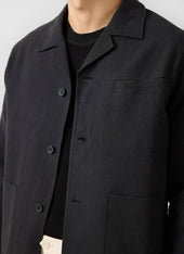 Boxy Overshirt Linen