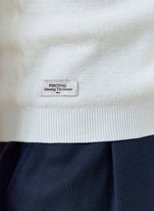 Laurence Knitted Polo Linen Lyocell Blend