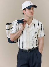 Cable Stripe Knitted Shirt Brighton Hove Albion F C X Percival