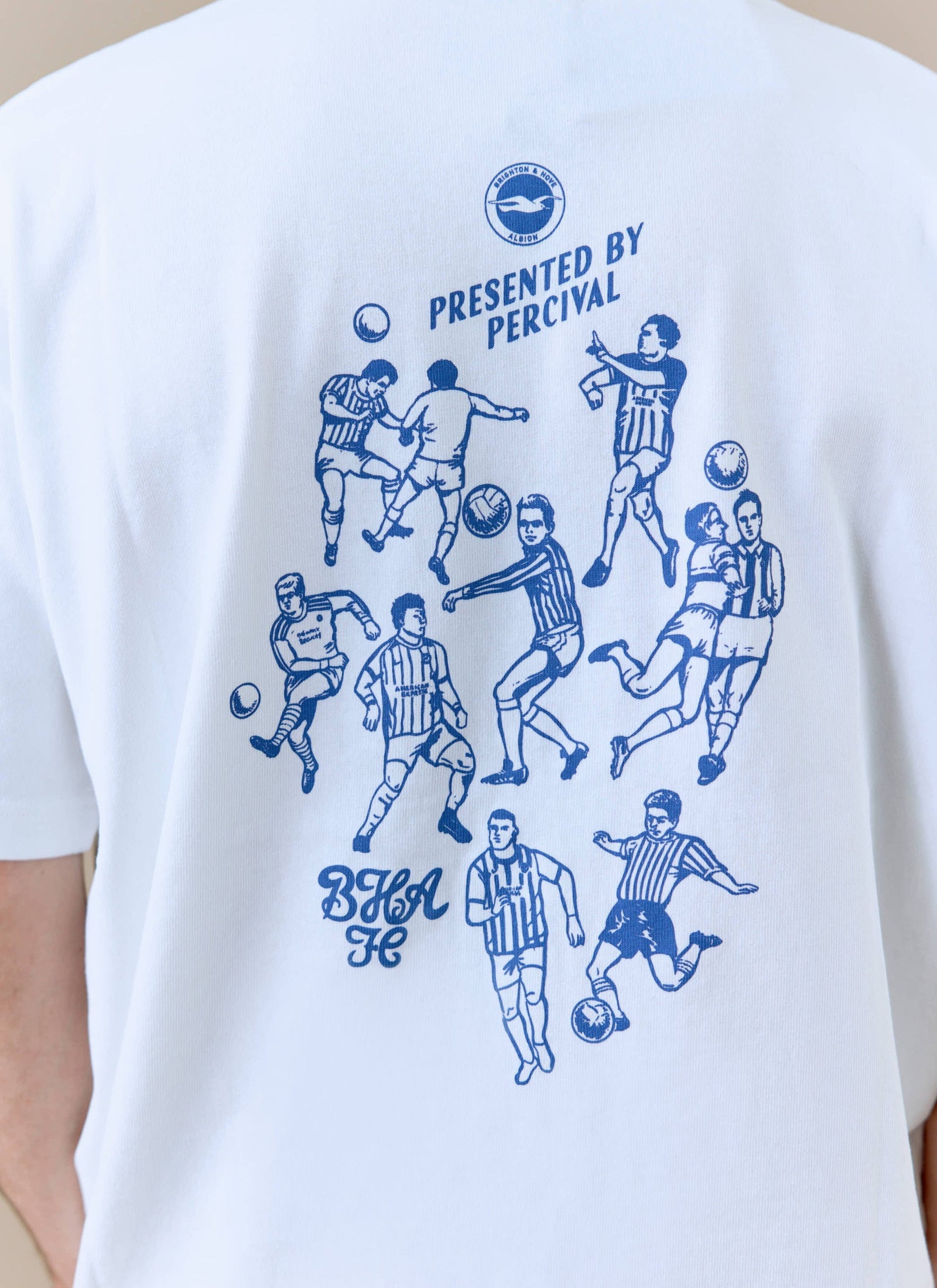 Archive Kits T Shirt Brighton Hove Albion F C X Percival