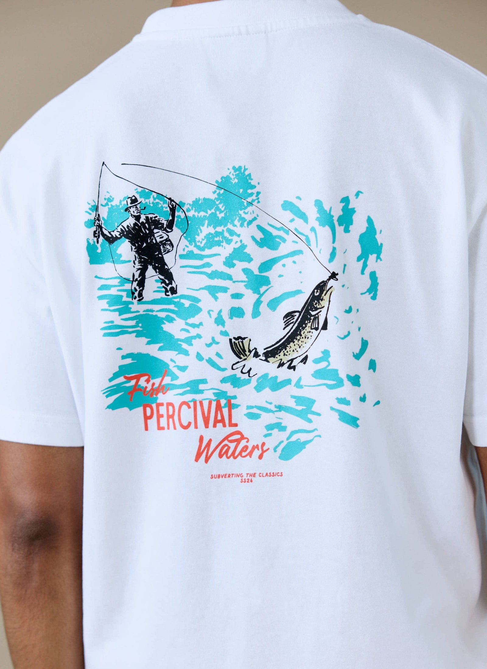Perci Waters Oversized T Shirt | Organic Cotton | White