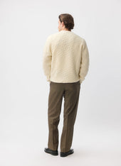 Melville Cable Knit Jumper Wool
