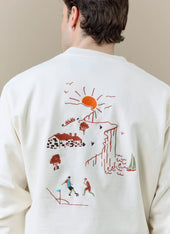 Sweatshirt | Brighton & Hove Albion F.C. x Percival | Cream