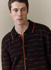 Addison Knitted Shirt Wool