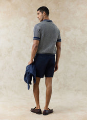 Claude Knitted Polo Cotton