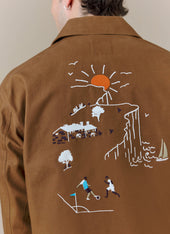 Cotton Canvas Workshirt Brighton Hove Albion F C X Percival