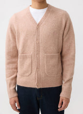 Glove Cardigan Mohair Pink