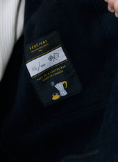Blanket Overshirt | Casentino Wool | Navy