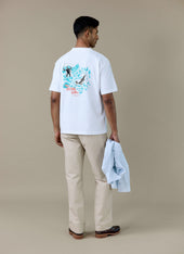 Perci Waters Oversized T Shirt | Organic Cotton | White