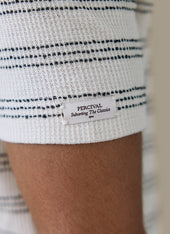 Laurent Polo | Cotton | Cream Stripe