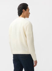 Glove Cardigan Mohair Cream