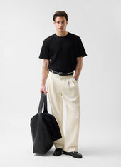 Waffle Short Sleeve T Shirt Cotton