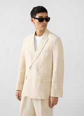 Clifton Double Breasted Blazer Linen