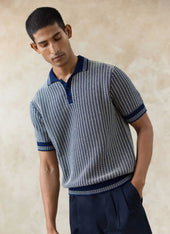 Claude Knitted Polo Cotton
