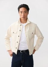 Western Trucker Jacket Denim