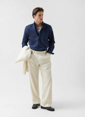 Pleated Tailored Trousers Lyocell