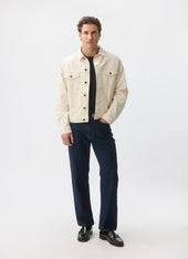 Western Trucker Jacket Denim