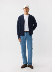 Glove Cardigan Mohair Navy