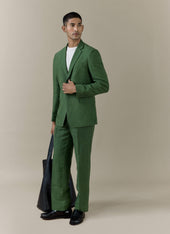 Slim Fit Classic Blazer Linen