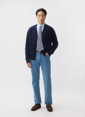 Glove Cardigan Mohair Navy