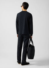 Long Sleeve Pocket T Shirt Organic Cotton