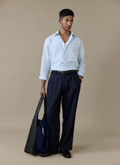 Paros Pearce Shirt | Cotton | Light Blue