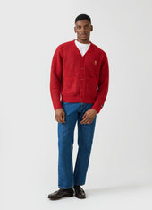 Glove Knitted Cardigan Champion X Percival Red