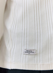 Leon Slim Ribbed T Shirt Cotton