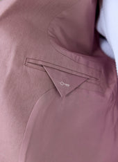 Tailored Blazer Linen Pink