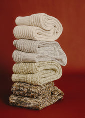 Marl Socks Oat