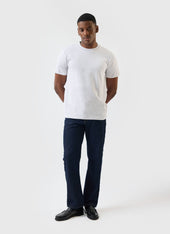 Men S Plain T Shirt Regular Fit Organic Cotton Grey