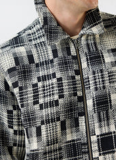 Men's Glossary Patchwork Jacket | Twill | Grey