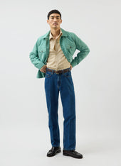Suede Western Jacket Percival X Warren Green