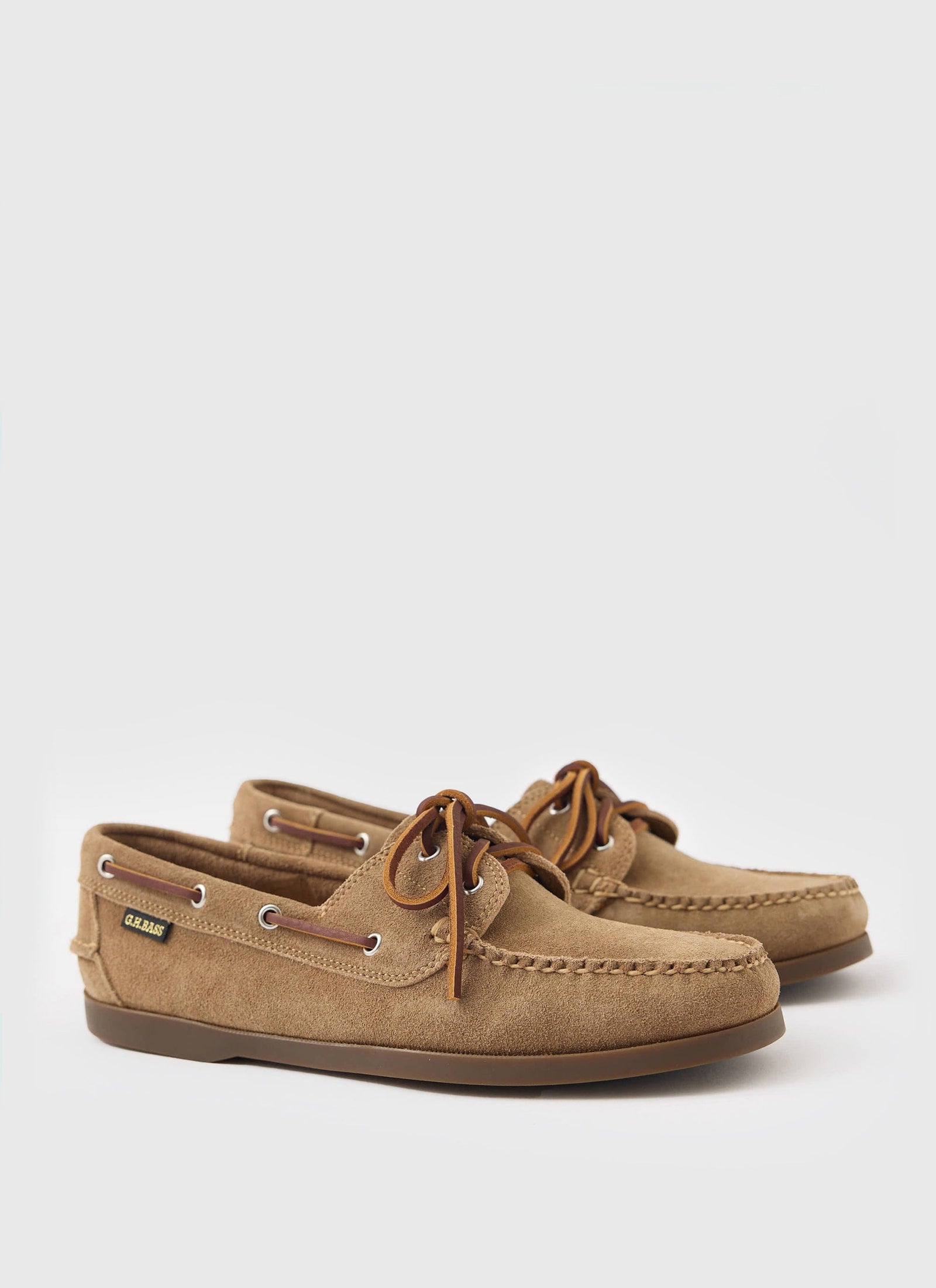 G H Bass Jetty Ii Boater 2 Eye Earth Suede