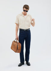 Elio Crochet Cuban Shirt