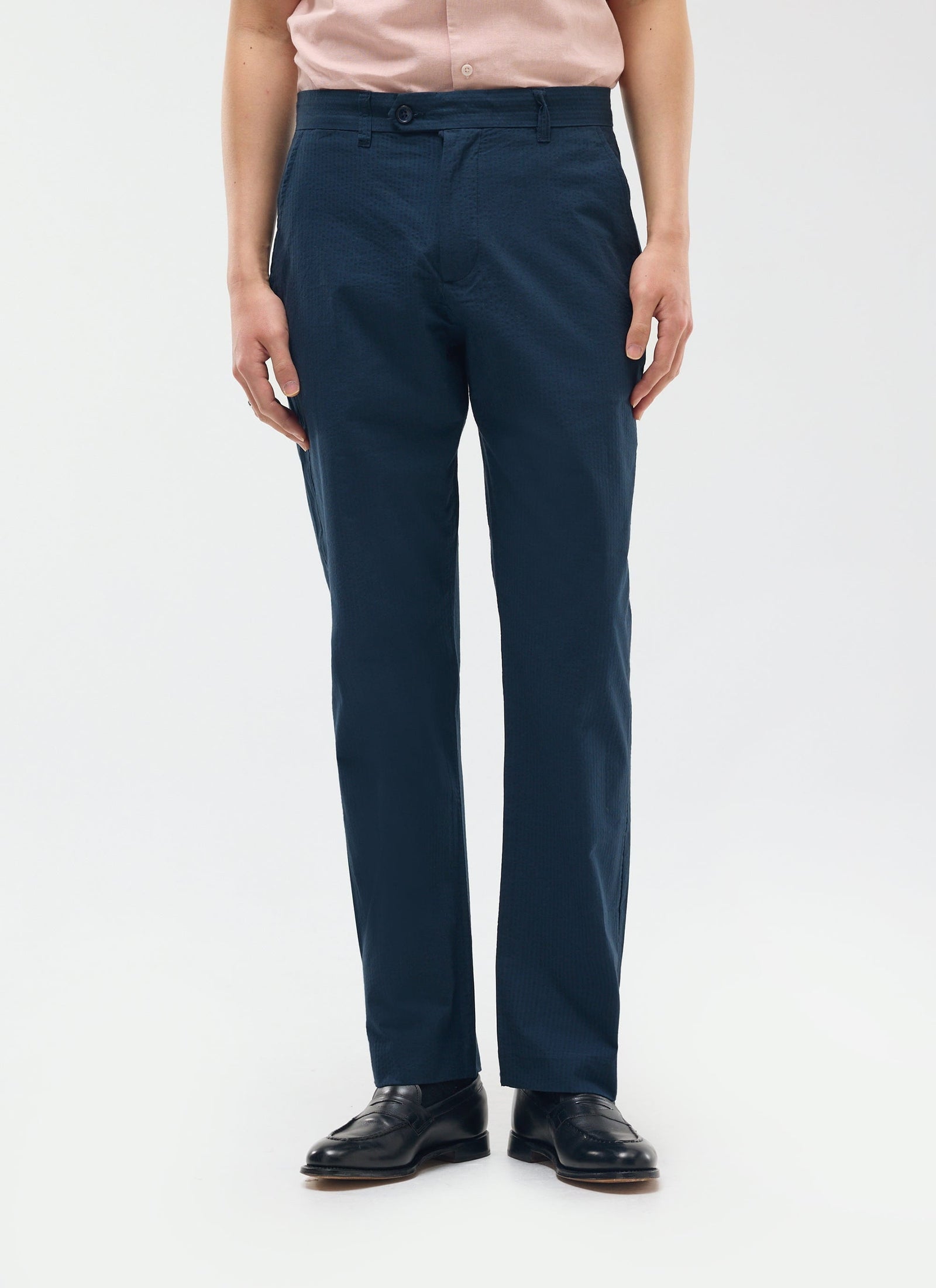Tailored Seersucker Trousers