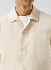 Relaxed Linen Overshirt