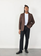 Houndstooth Tailored Blazer
