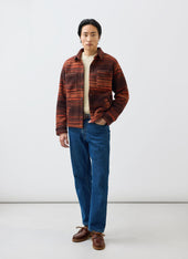 Mississippi Jacquard Overshirt Boiled Wool