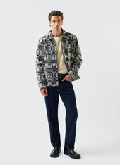 Men's Glossary Patchwork Jacket | Twill | Grey