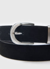 Suede Belt 100 Leather