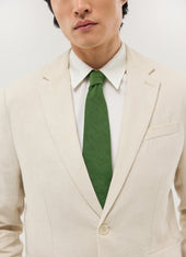 Linen Tie Green