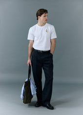 Old Fashioned T Shirt Embroidered Organic Cotton