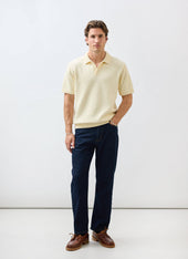 Verso Short Sleeve Knitted Shirt Cotton