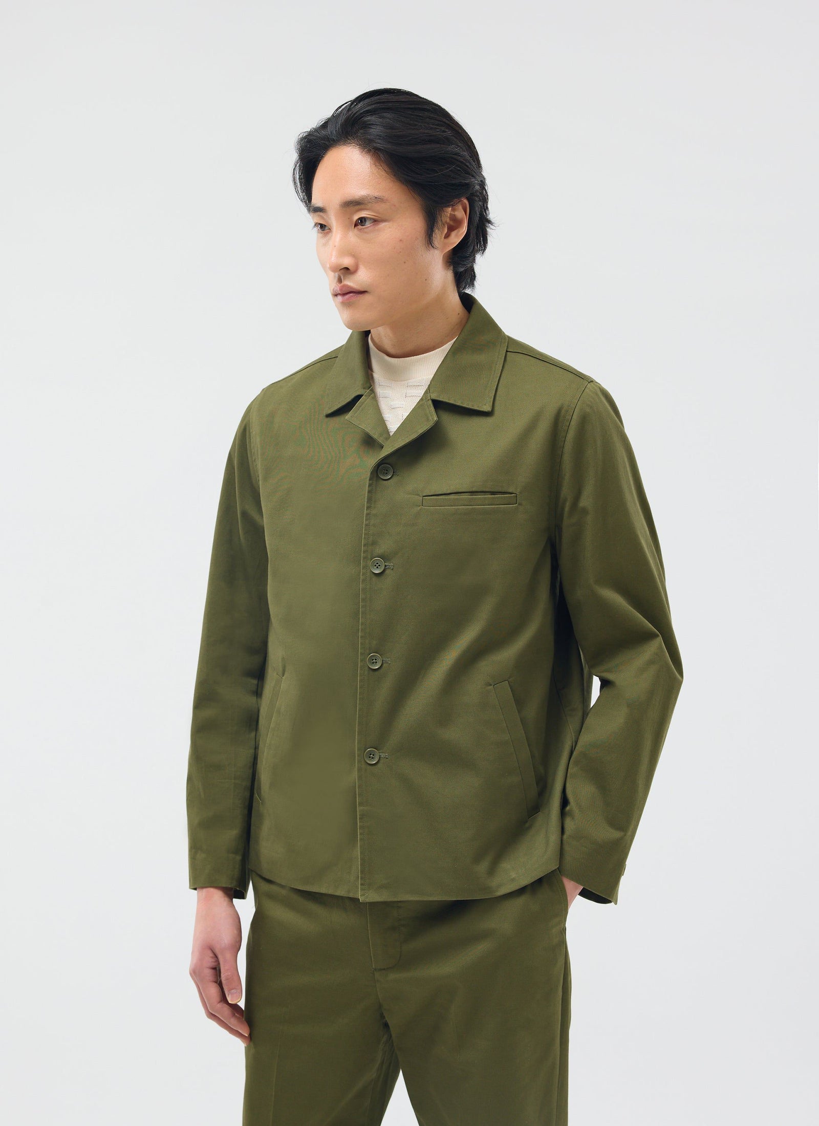Casual Workwear Jacket Cotton