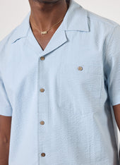 Cuban Shirt Seersucker Light