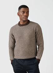 Charlestown Knitted Jumper Beige